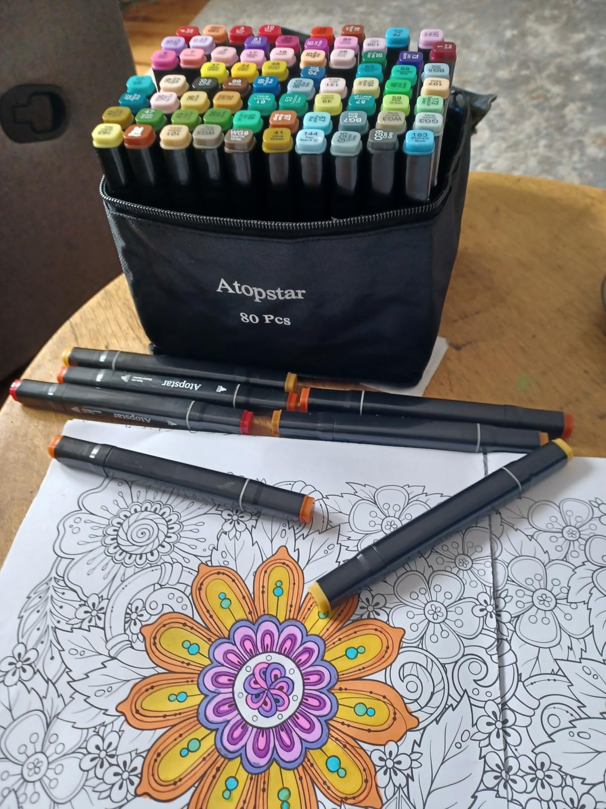 Customer review photo of Atopstar markers by Hassan Farooq