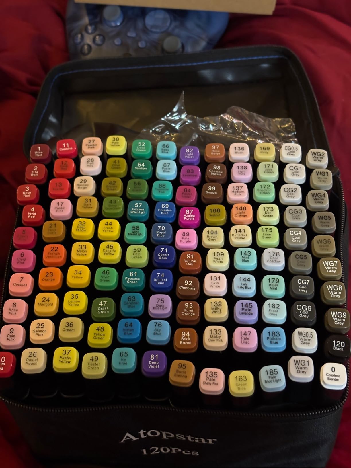 Customer review photo of Atopstar markers by Alex S.